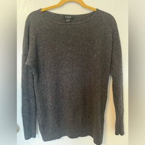 Forte Cashmere Charcoal Knitwear Soft Women’s L